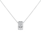 [Clover Jewelry]PARENTESI NECKLACE SILVER DIAMOND