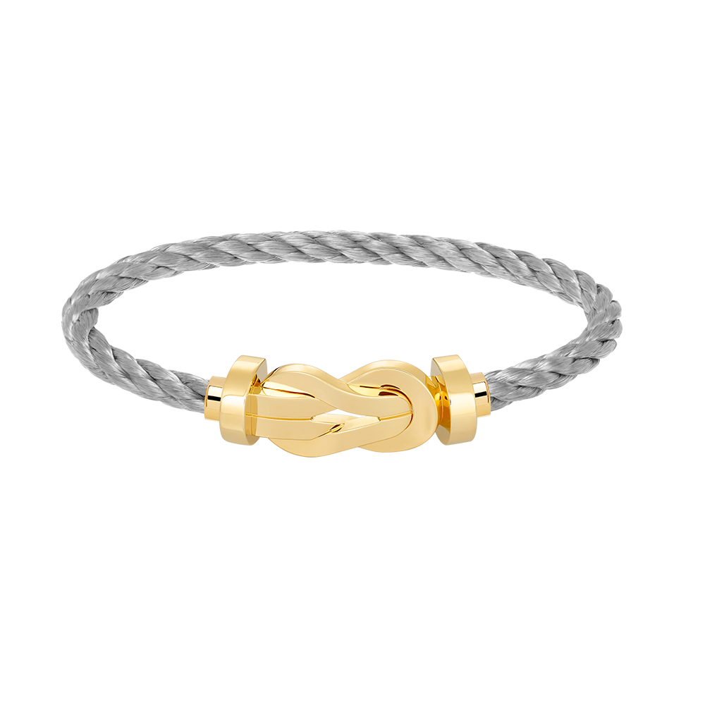 [Clover Jewelry]CHANCE LARGE 8 FIGURE BUCKLE NO DIAMOND BRACELET GOLD
