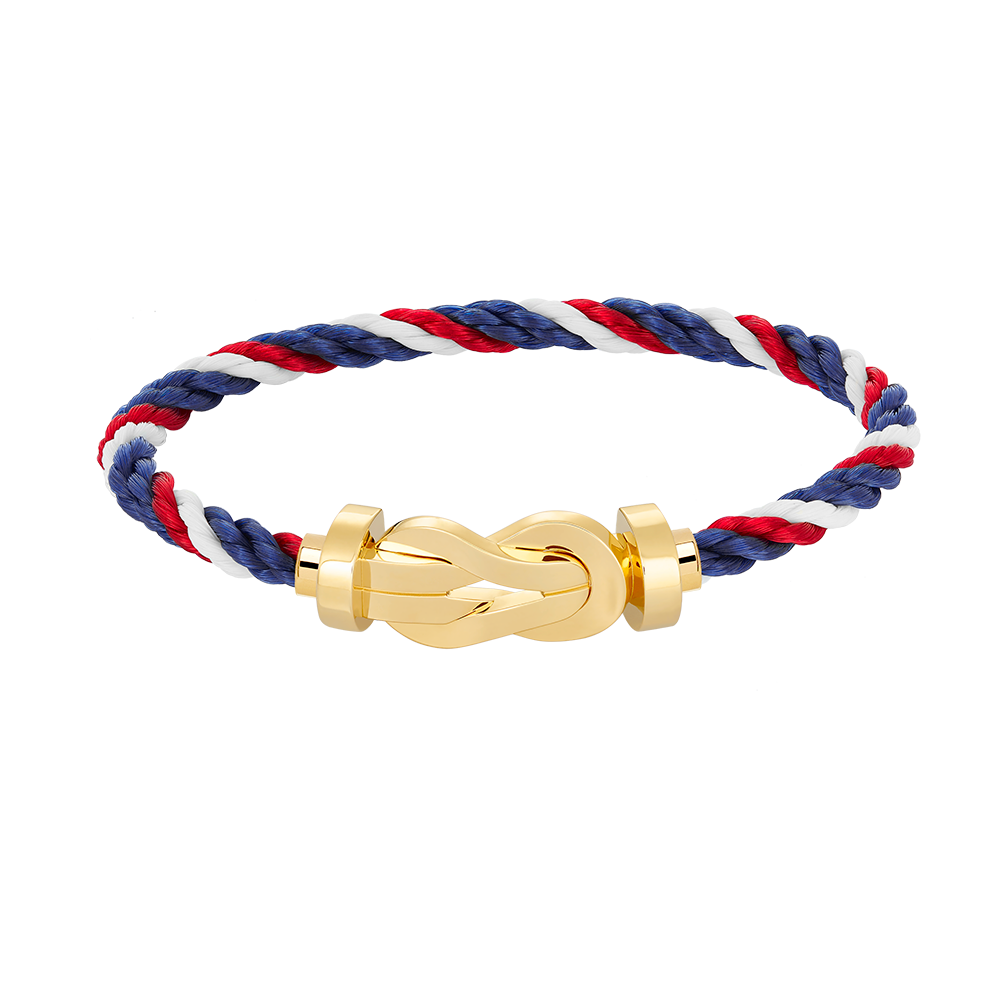 [Clover Jewelry]CHANCE LARGE 8 FIGURE BUCKLE NO DIAMOND BRACELET GOLD