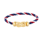 [Clover Jewelry]CHANCE LARGE 8 FIGURE BUCKLE NO DIAMOND BRACELET GOLD