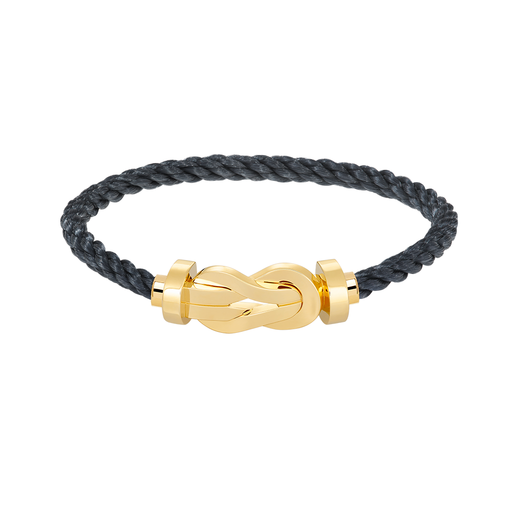 [Clover Jewelry]CHANCE LARGE 8 FIGURE BUCKLE NO DIAMOND BRACELET GOLD