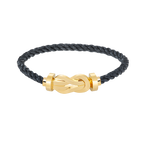 [Clover Jewelry]CHANCE LARGE 8 FIGURE BUCKLE NO DIAMOND BRACELET GOLD