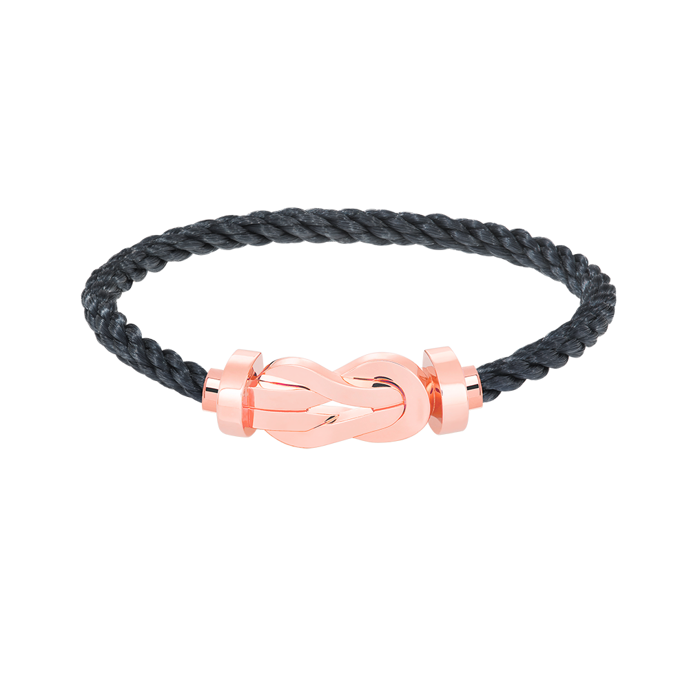 [Clover Jewelry]CHANCE LARGE 8 FIGURE BUCKLE NO DIAMOND BRACELET ROSE GOLD