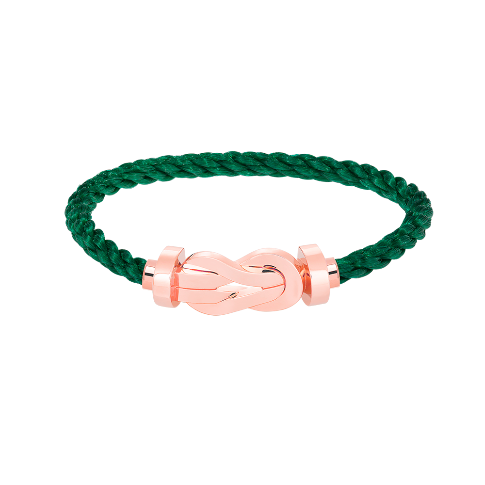 [Clover Jewelry]CHANCE LARGE 8 FIGURE BUCKLE NO DIAMOND BRACELET ROSE GOLD