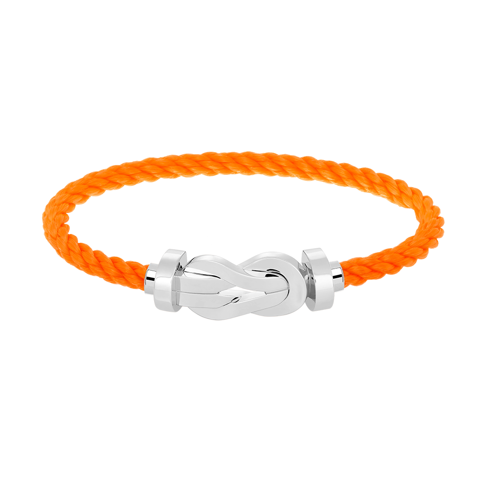 [Clover Jewelry]CHANCE LARGE 8 FIGURE BUCKLE NO DIAMOND BRACELET SILVER