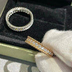 [Clover Jewelry]PERLEE DIAMOND ROSE GOLD RING