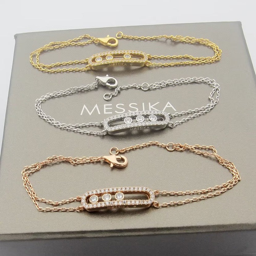 [Clover Jewelry] Move Classique pavé bracelet