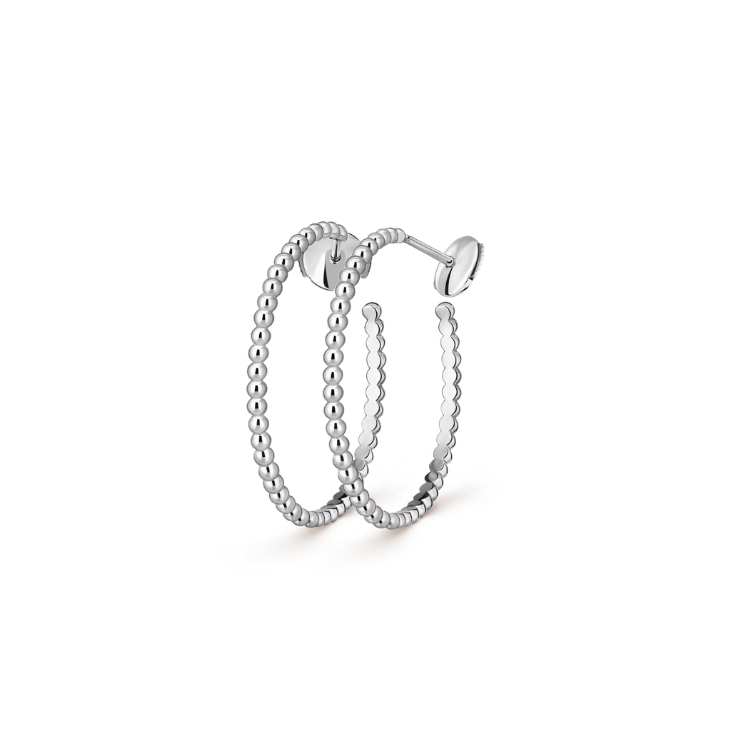 [Clover Jewelry] SMOOTH BEAD STUD EARRINGS