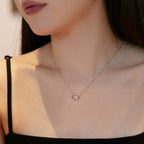 [Clover Jewelry]Einzigartige Herzform-Halskette