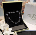 [Clover Jewelry]CLOVER 10 MOTIFS BIDE STONE NECKLACE