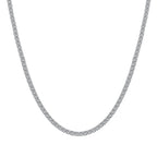 [Clover Jewelry]Zarte runde Tennis Halskette