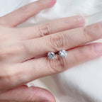 [Clover Jewelry]Einzigartige runde Ohrringe