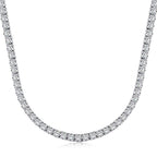 [Clover Schmuck]Elegante Tennis-Halskette