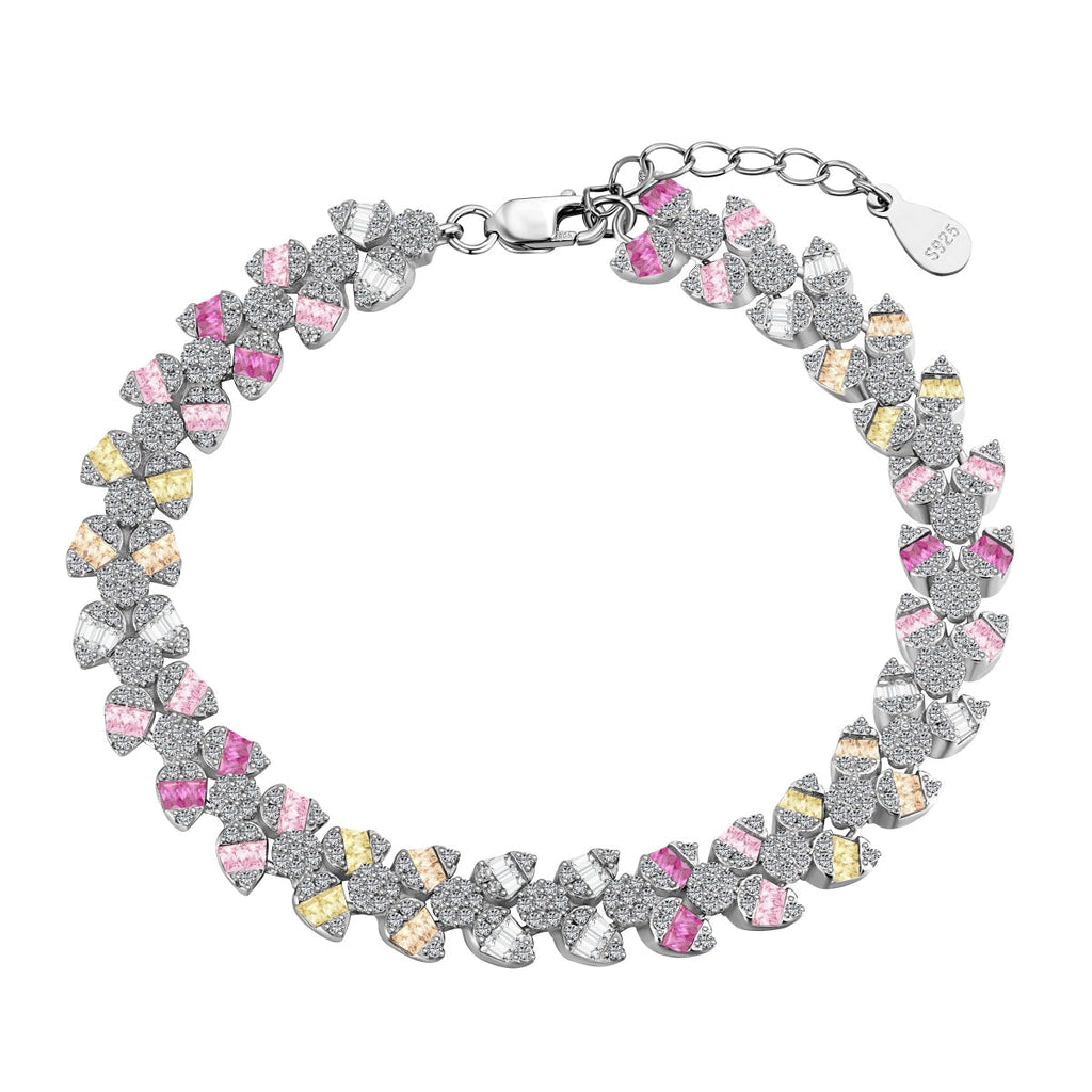 [Clover Schmuck]Zierliches exquisites blütenförmiges Armband für jeden Tag