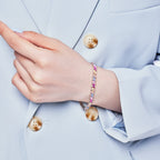 [Clover Jewelry]Funkelndes Partyarmband mit aufwendigem Mehrfachschliff