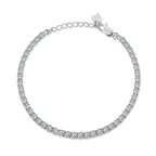 [Clover Jewelry]Funkelndes Armband mit rundem Schliff für jeden Tag