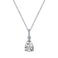 [Clover Jewelry]Zarte Wassertropfen-Form Modekette