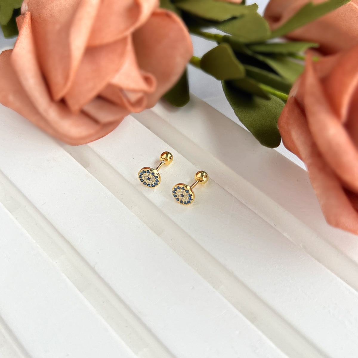 [Clover Jewelry]Teufelsauge-Ohrknorpel-Ohrringe