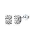 [Clover Jewelry]Ovale klassische würdevolle elegante Ohrringe