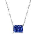 [Clover Jewelry]ラグジュアリースクエアシェイプカラフルネックレス