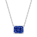 [Clover Jewelry]ラグジュアリースクエアシェイプカラフルネックレス