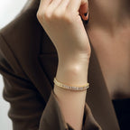 [Clover Jewelry]Exquisites Smaragd-Armband für jeden Tag
