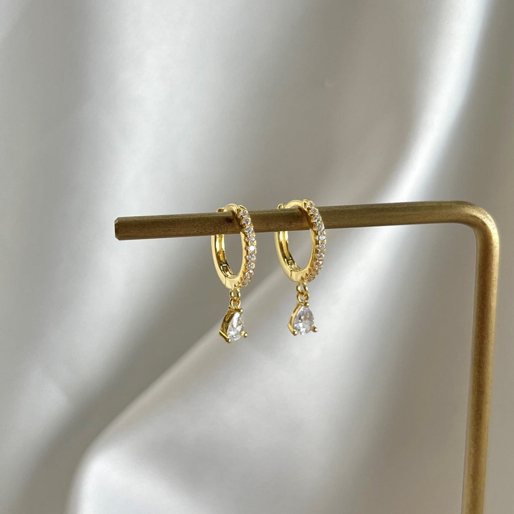 [Clover Jewelry] Luxuriöse geometrische Ohrhänger