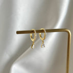 [Clover Jewelry] Luxuriöse geometrische Ohrhänger