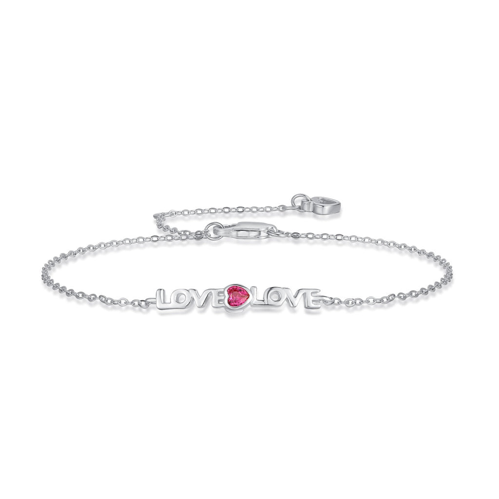 [Clover Jewelry]Romantisches Herzform-Liebhaber-Armband