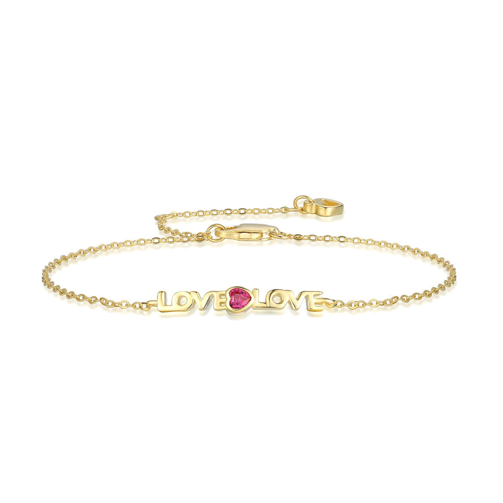 [Clover Jewelry]Romantisches Herzform-Liebhaber-Armband