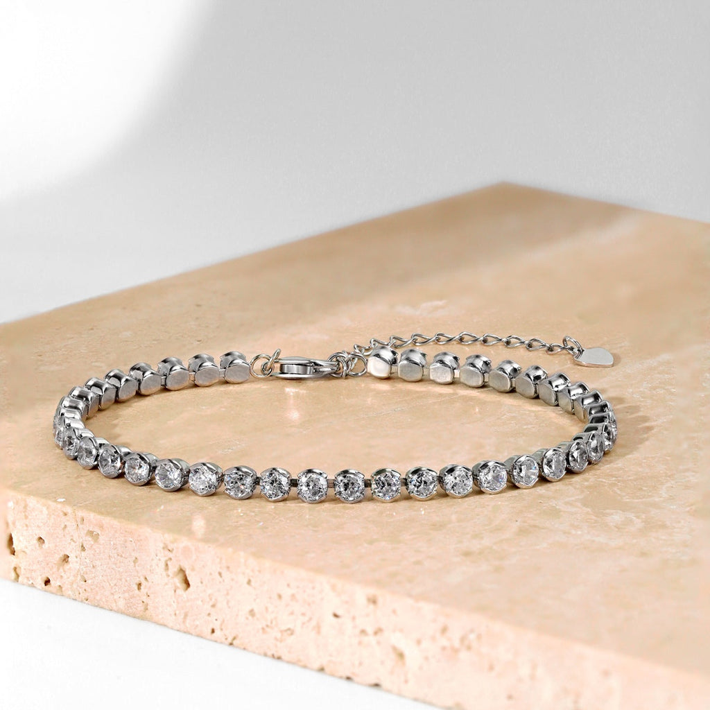[Clover Schmuck]Verziertes Funkelndes Rundgeschliffenes Tägliches Armband