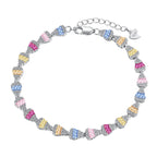 [Clover Jewelry]Funkelndes Armband in Wassertropfenform für den Alltag