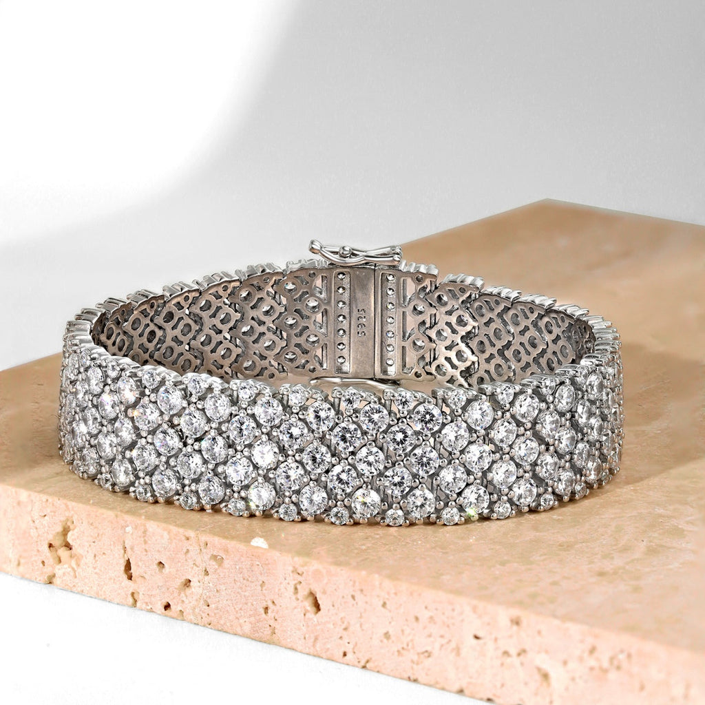 [Klee Schmuck]Verziertes Elegantes Armband für Partys mit Rundschliff