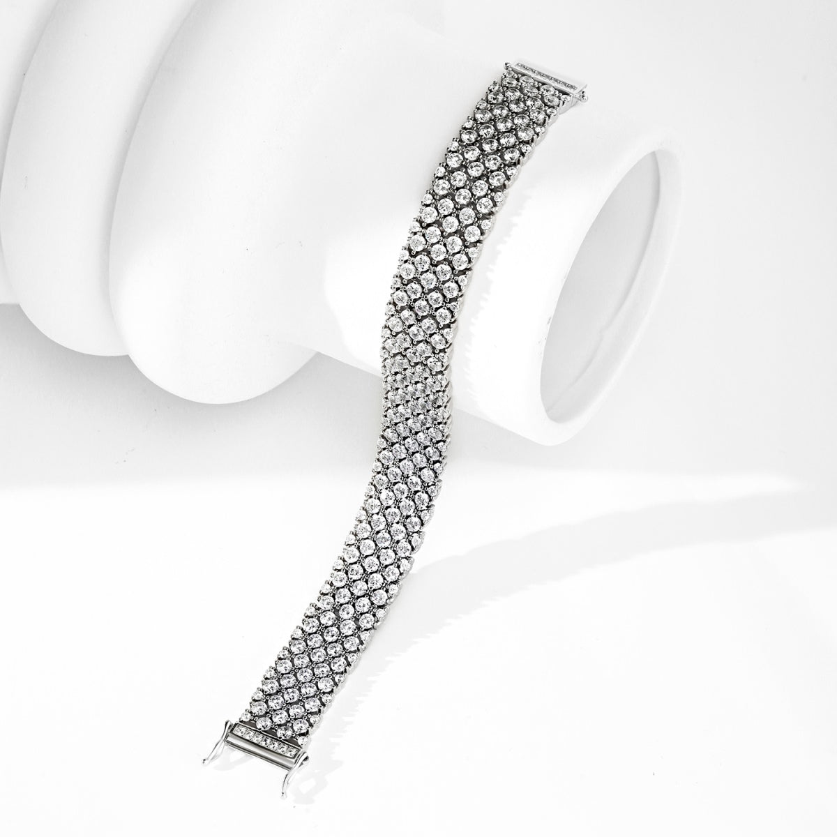 [Klee Schmuck]Verziertes Elegantes Armband für Partys mit Rundschliff