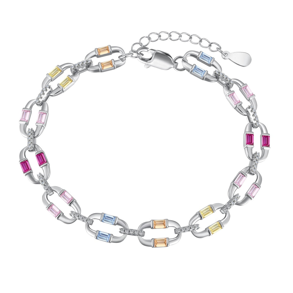 [Clover Jewelry]Funkelndes Buntes Alltagsarmband