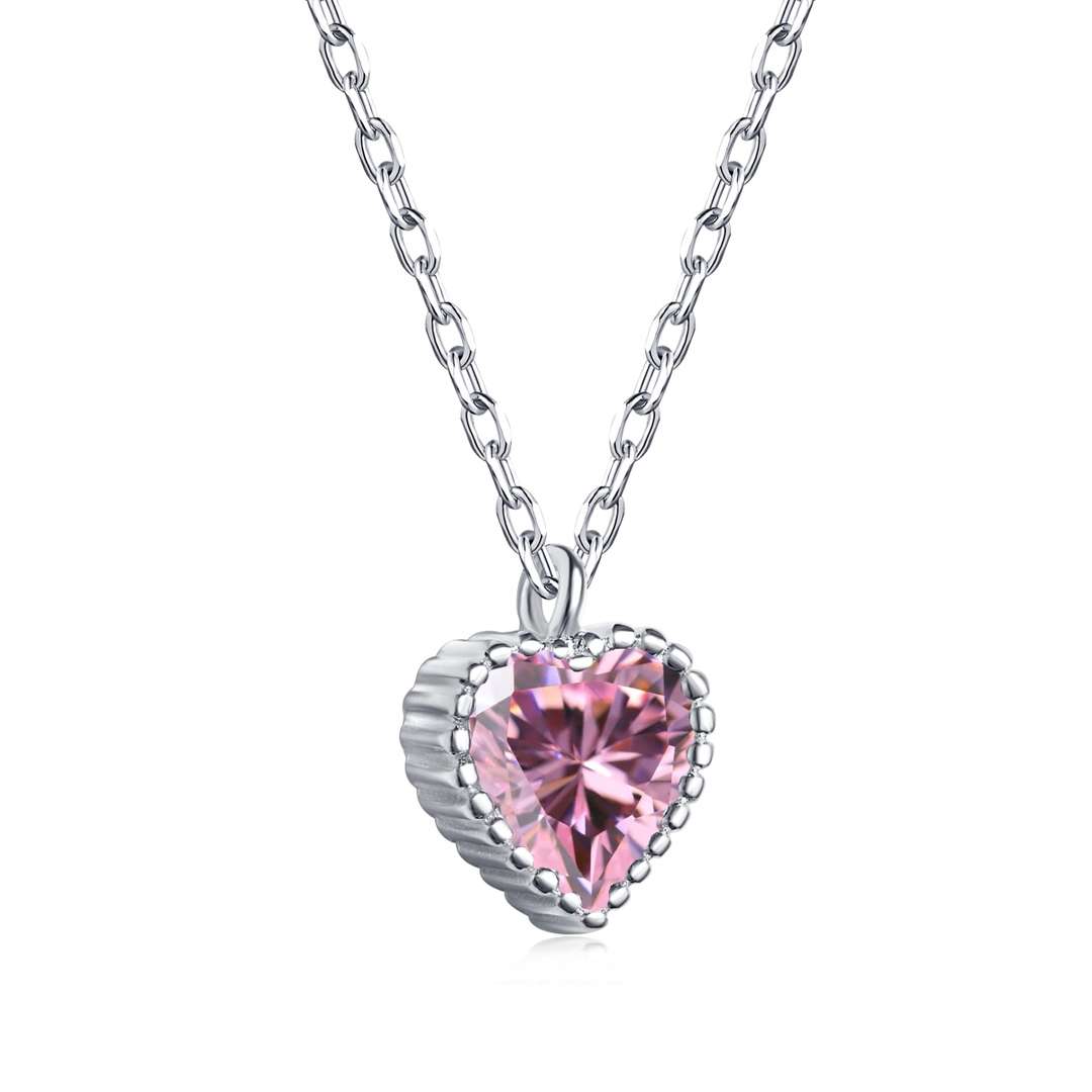 [Clover Jewelry]Aufwendige Herzkette