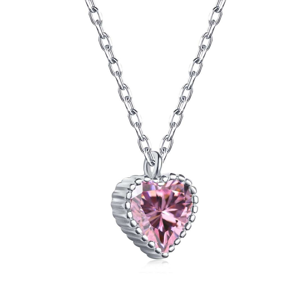 [Clover Jewelry]Aufwendige Herzkette