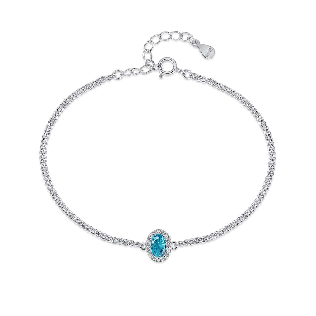 [Clover Jewelry]Exquisites ovales Armband