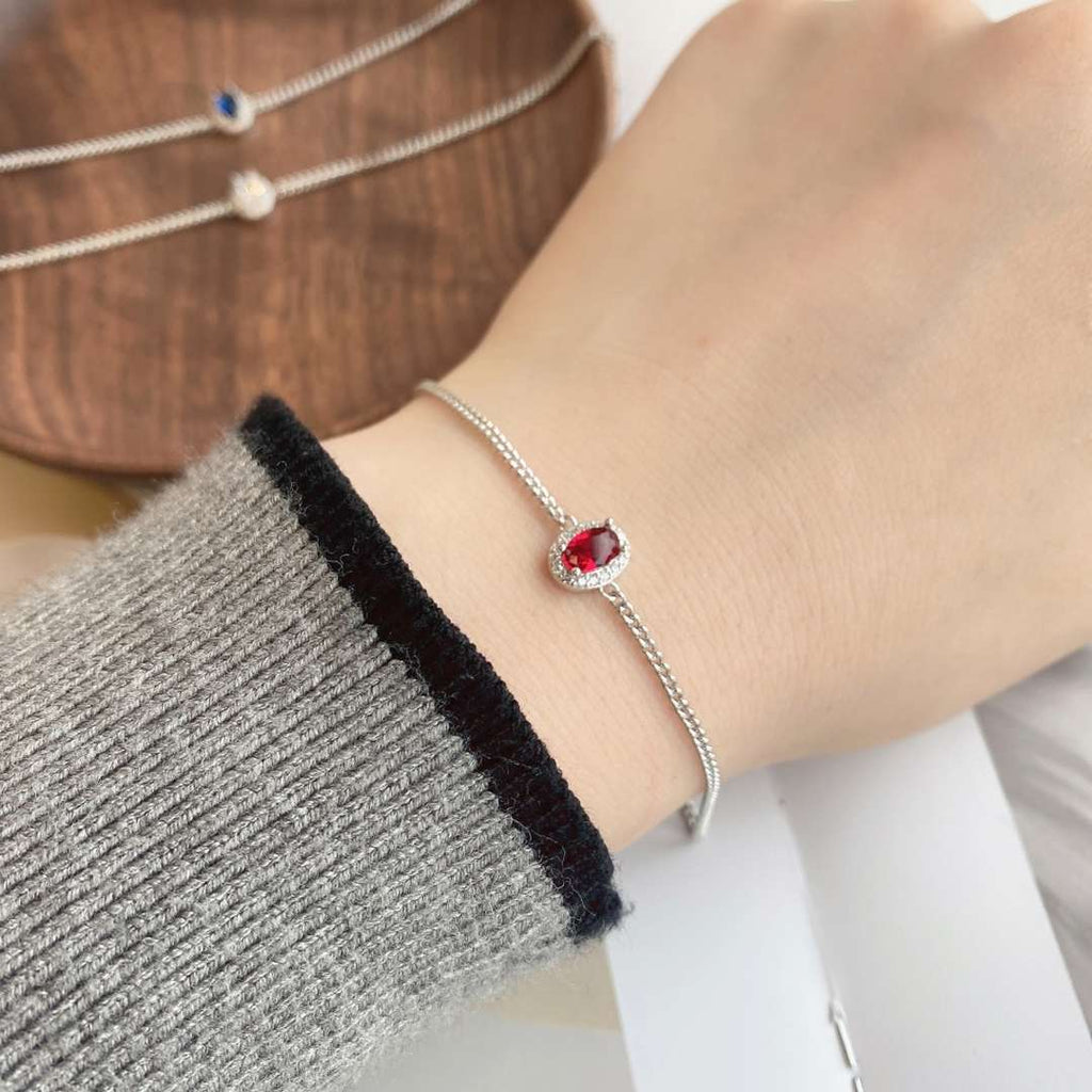 [Clover Jewelry]Exquisites ovales Armband