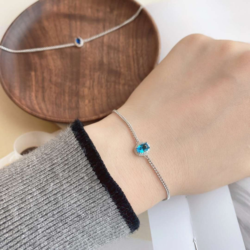 [Clover Jewelry]Exquisites ovales Armband