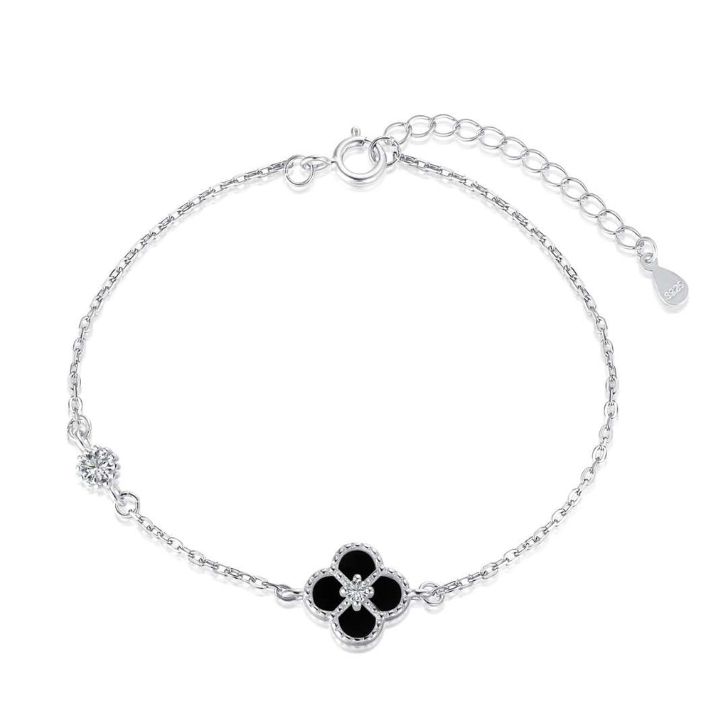 [Clover Jewelry] 可憐な四つ葉のクローバーブレスレット