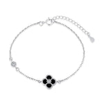 [Clover Jewelry] 可憐な四つ葉のクローバーブレスレット
