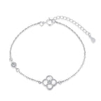 [Clover Jewelry] 可憐な四つ葉のクローバーブレスレット