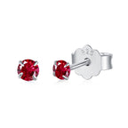 [Clover Jewelry]Zarte Solitär-Ohrringe