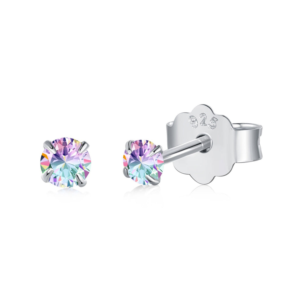 [Clover Jewelry]Zarte Solitär-Ohrringe