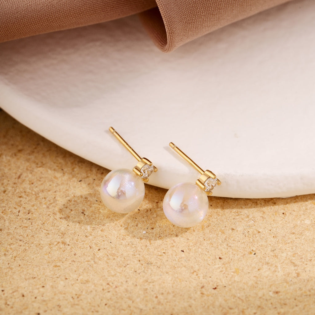 [Clover Jewelry]Symphonie Meerjungfrauen-Perlenohrringe