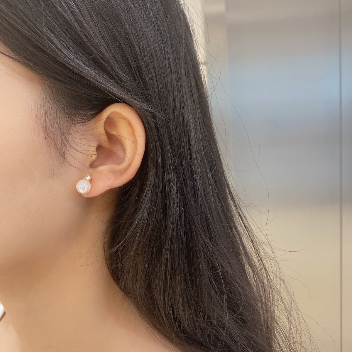 [Clover Jewelry]Symphonie Meerjungfrauen-Perlenohrringe