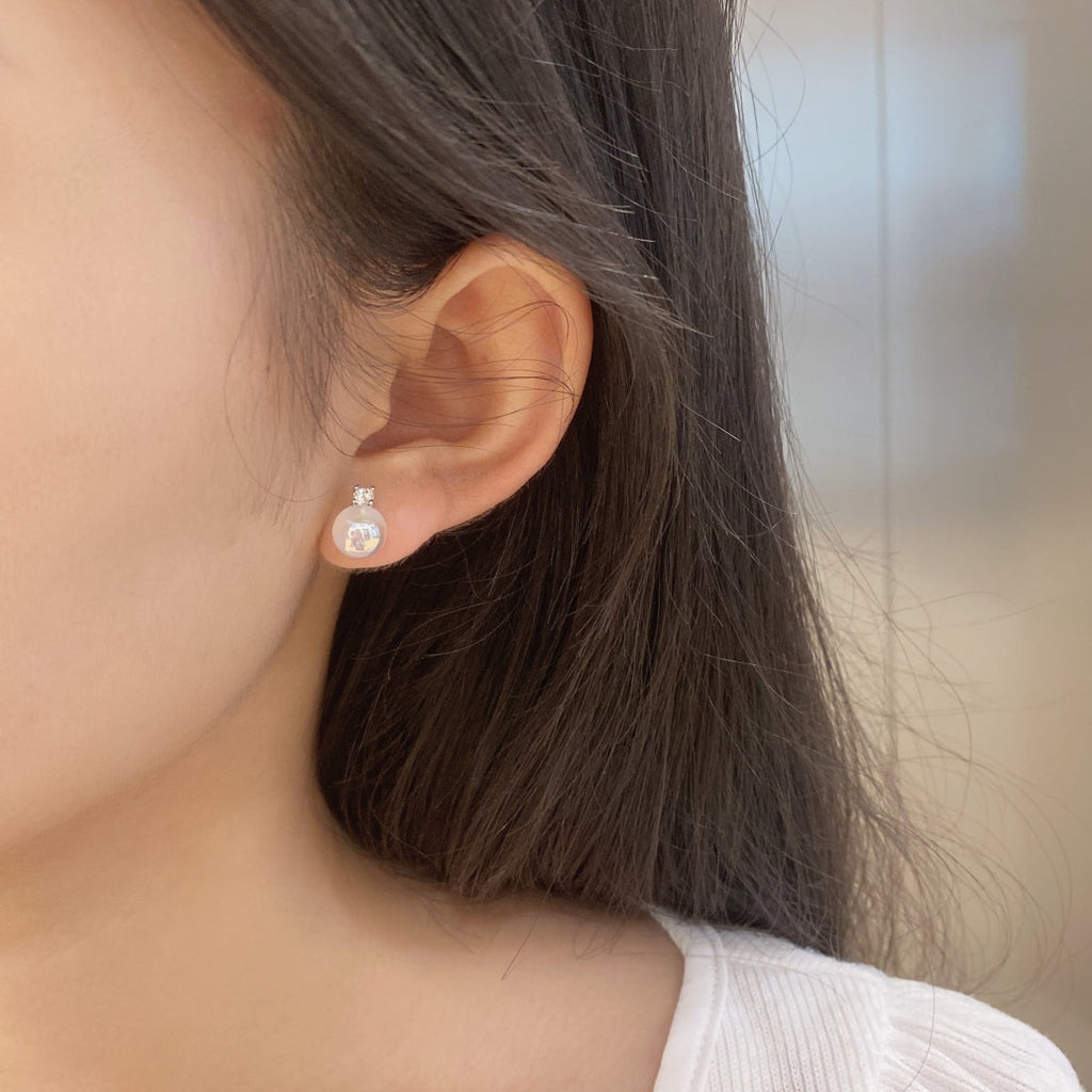 [Clover Jewelry]Symphonie Meerjungfrauen-Perlenohrringe