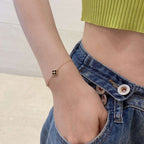 [Clover Jewelry] 可憐な四つ葉のクローバーブレスレット