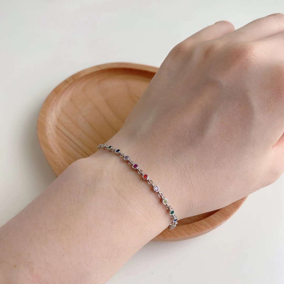 [Clover Schmuck]Buntes Perlenarmband
